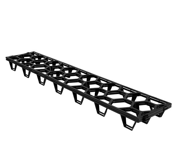 BASE 9818 5H R1 base de Plastico Para macetas en Invernaderso Eviat La Raiz Toque el Suelo Ideal Para Uso en Invernaderso