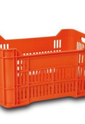 CAJA 5033 27H Caja Plastico Disponible Version cerrada y Calada medidas: 500 x 330 x 270H mm Polietileno HDPE y reproceso Ideal para Multiples procesos En Industria Agro Alimentaria , Agricola , Industrias en General Compatible con Todo tipo De Pallets y tarimas de Plastico .Ptrotege Clasifica distribuye Cosecha transporta Almacena :todo tipo de productos