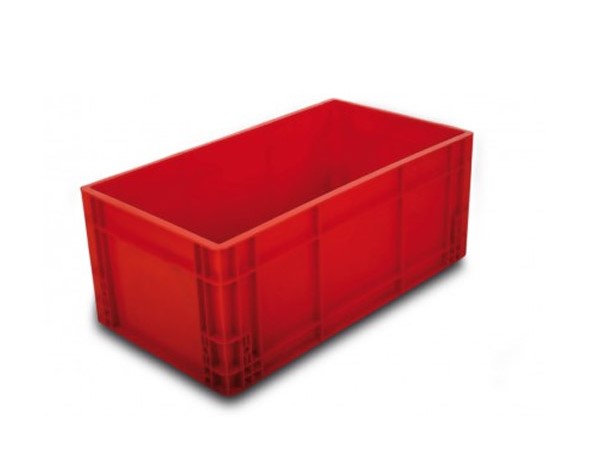 CAJA 6033 25H Caja plastico Paredes rectas Medidas 600 x 330 x 250H mm Ideal Para Procesos Logisticos de distribucion Clasificacion Envios Almacenaje de Todo tipo de productos en todo tipo de Industria