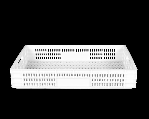 CAJA 6040 10H Caja Charola Plastico Medidas 600 x 400 x 100H mm Apta Para Diversos Procesos En la Industria Agro alimentaria desde Cosechar Congelar refrigeracion Clasificacion Distribucion De Todo tipo de productos agro alimentarios