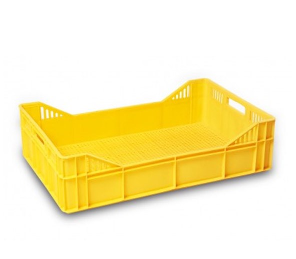 CAJA 6040 15H Caja Plastico medidas 600 x 400 x 155H mm Ideal Para Multiples Procesos y Operaciones En Industria Agro Alimentaria Industria Alimentaria Industria carnica Industria en General Protege Clasifica , Envia , almacena Todo tipo de Productos apta Para Todo Tipo de Industria , Compatible con Todo Tipo de Pallets Y Tarimas de Plastico