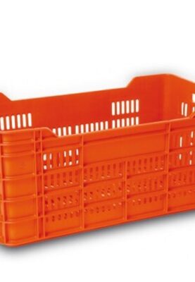 CAJA 7139 31H caja Plastico Version calada y Cerrada Medidas 710 x 390 x 310H mm Ideal para Multiples procesos en la Industria Alimentaria y Agroalimentaria Compatible con Todo tipo De Pallets Y Tarimas de Plastico En la Industria En General Ideal para Industrai Agricola acuicola Pesquera ,Carnica Etc