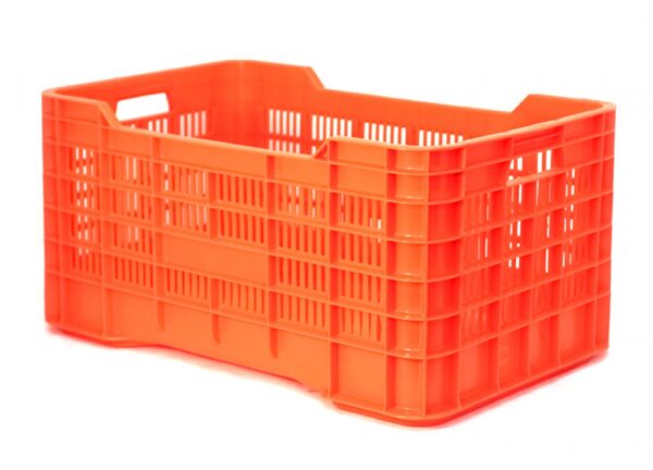 CAJA 7342 35H Caja Plastico Version Calada y Cerrada Apta Todo tipo de Industrias : Industria AgroAlimentaria , Acuicola , Pesquera , Alimentaria , Carnica , Pesquera , Panificadora, Industria de La Transformacion Util En todo tipo de Industrias y Compatible Con Todo tipo De Pallet Y Tarimas De Plastico