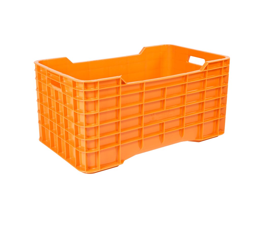 CAJA 7342 35H Caja Plastico Version Cerrada Medidas 730 x 420 x 350H mm Polietileno HDPE Apta Para Industria alimentaria Que requiera Uso En temperaturas Bajo cero Para Congelar , refrigerar Todo Tipo de Productos carnico Y Pesqueros , Util En La Industria En General par La clasificacion , Control , Almacenaje , envios de Todo Tipo de productos , Compatible Con Todo Tipo De Pallets y Tarimas de Plastico