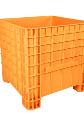 CAJA 8080 80H caja Plastico contenedor Medidas 800 x 800 x 800H mm capacidad 300 kg Apto Para Multiples Procesos En Todo tipo de Industria Soporta Temperaturas bajo Cero Compatible con Todo tipo de Tarimas Y Pallets de Plastico