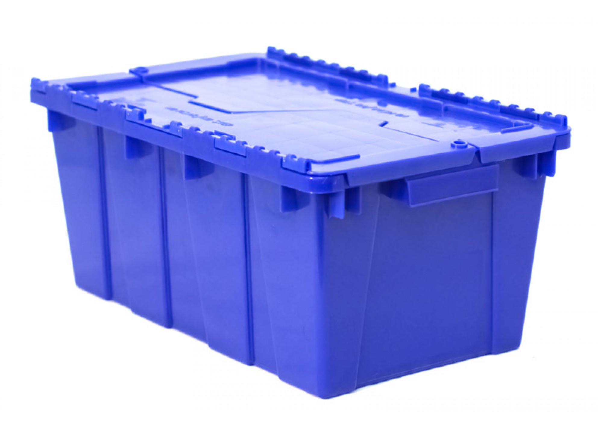 Caja de Plastico Tapas Bisagra Medida 500 x 300 x 210 H mm capacidad 20 Kg Ideal Para La Distribucion , Clasificacion Envio Reparto De Todo Tipo De Productos En Todo Tipo de Industria ,