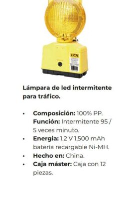 Lampara led strobo