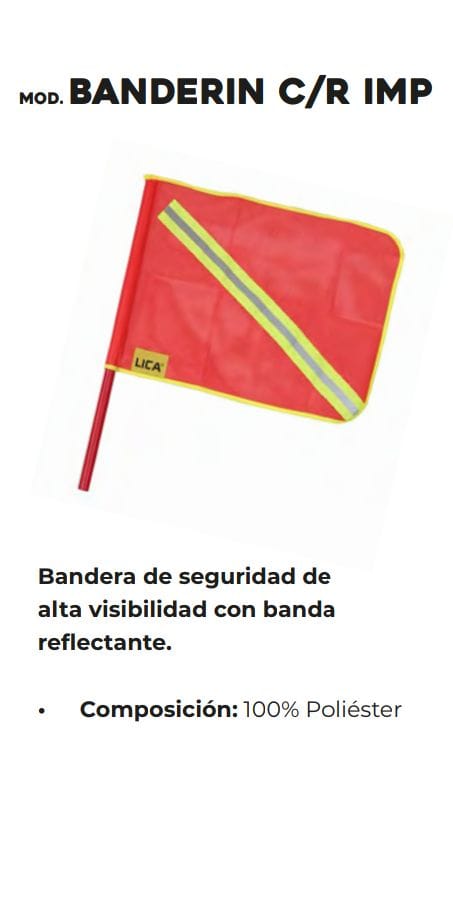 BANDERA ALTA VISIBILIDAD